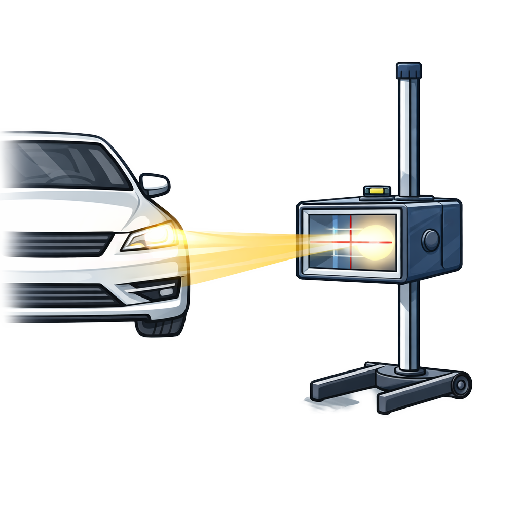 Scheinwerfereinstellung